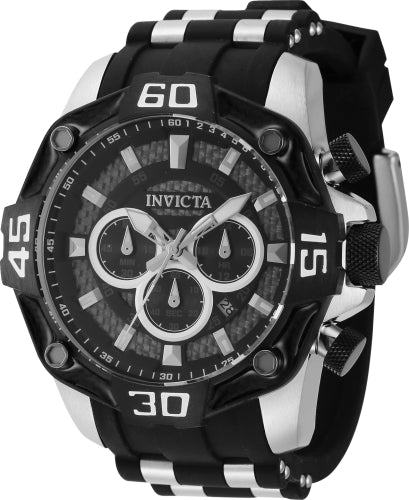 Invicta Men's 44704 Pro Diver Quartz Chronograph Black Dial Watch - 52mm