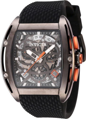 Invicta Men's 45184 S1 Rally Quartz Multifunction Grey, Black Dial Watch - 44mm