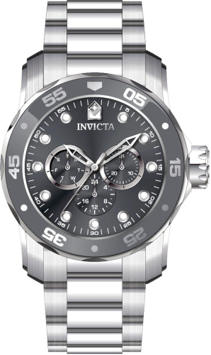 Invicta Men's 45723 Pro Diver Quartz Chronograph Charcoal Dial Watch - 48mm