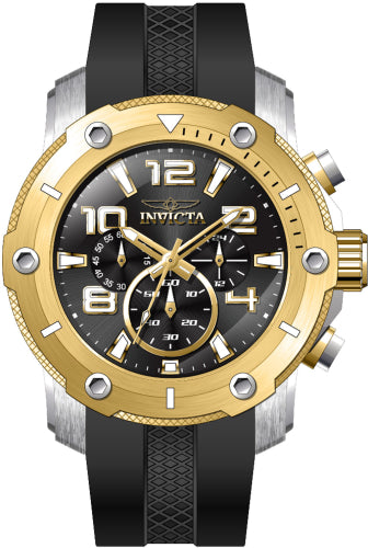 Invicta Men's 45738 Pro Diver Quartz Chronograph Black Dial Watch - 52mm