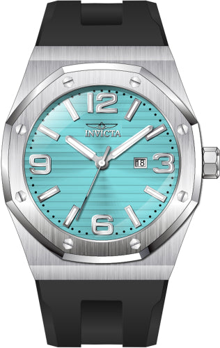 Invicta Men's 45773 Huracan Quartz 3 Hand Turquoise Dial Watch – Vach Cittoni men's fragrance, grooming, or leather accessory