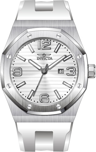 Invicta Men's 45774 Huracan Quartz 3 Hand Silver Dial Watch – Vach Cittoni men's fragrance, grooming, or leather accessory