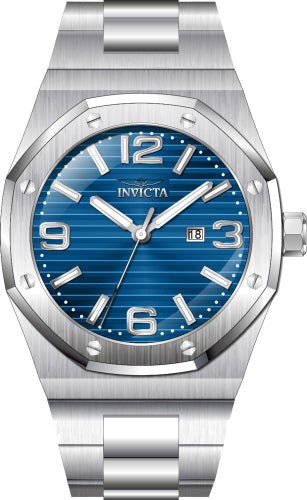 Invicta Men's 45778 Huracan Quartz 3 Hand Blue Dial Watch – Vach Cittoni men's fragrance, grooming, or leather accessory