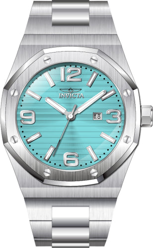 Invicta Men's 45779 Huracan Quartz 3 Hand Turquoise Dial Watch – Vach Cittoni men's fragrance, grooming, or leather accessory