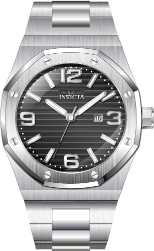 Invicta Men's 45781 Huracan Quartz 3 Hand Black Dial Watch – Vach Cittoni men's fragrance, grooming, or leather accessory
