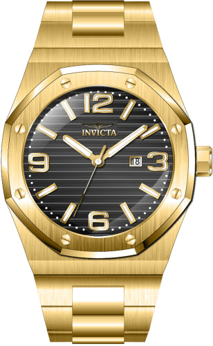 Invicta Men's 45783 Huracan Quartz 3 Hand Black Dial Watch – Vach Cittoni men's fragrance, grooming, or leather accessory