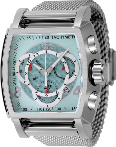 Invicta Men's 46009 S1 Rally Quartz Multifunction Turquoise Dial Watch - 48mm