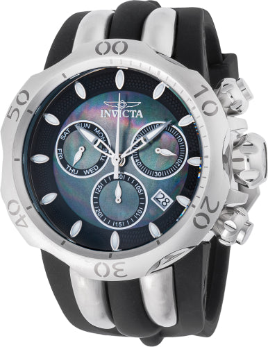 Invicta Men's 46465 Venom Quartz Chronograph Black Dial Watch - 54mm