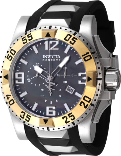 Invicta Men's 46485 Excursion Quartz Chronograph Black Dial Watch - 50mm