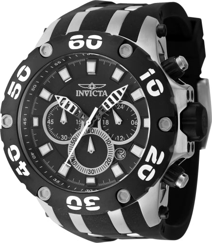 Invicta Men's 46511 Subaqua Quartz Chronograph Black Dial Watch - 51mm