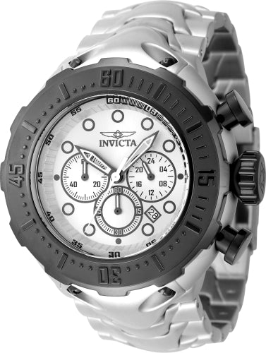 Invicta Men's 46544 Bolt Quartz Chronograph Antique Silver Dial Watch - 52mm