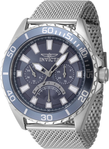 Invicta Men's 46905 Pro Diver Quartz Chronograph Blue Dial Watch - 46mm