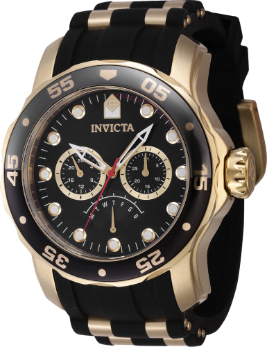 Invicta Men's 46964 Pro Diver Quartz Chronograph Black Dial Watch - 48mm