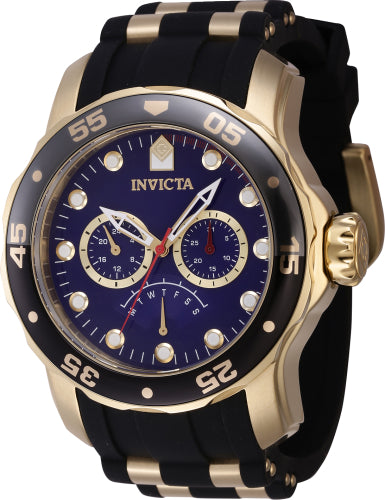 Invicta Men's 46965 Pro Diver Quartz Chronograph Blue Dial Watch - 48mm