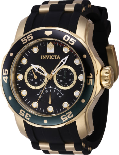 Invicta Men's 46969 Pro Diver Quartz Chronograph Black Dial Watch - 48mm