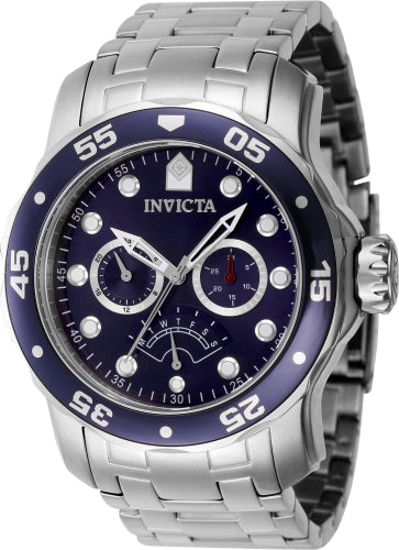 Invicta Men's 46993 Pro Diver Quartz Chronograph Blue Dial Watch - 48mm