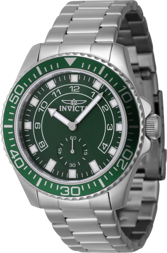 Invicta Men's 47126 Pro Diver Quartz Multifunction Green Dial Watch - 44mm