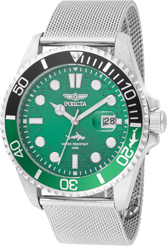 Invicta Men's 47174 Pro Diver  Quartz Multifunction Green Dial Watch – Vach Cittoni men's fragrance, grooming, or leather accessory