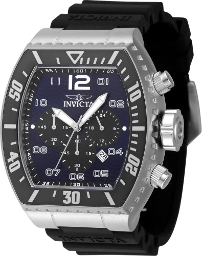 Invicta Men's 47281 Pro Diver Quartz Chronograph Blue, Black Dial Watch - 51mm