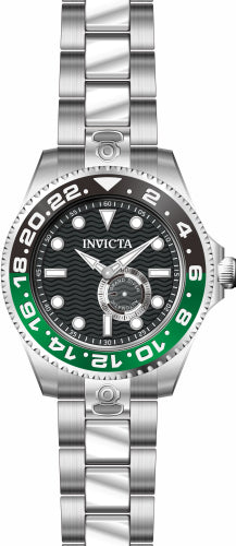 Invicta Men's 47296 Pro Diver  Automatic 3 Hand Black Dial Watch - 47mm