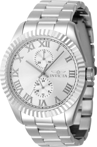 Invicta Men's 47421 Specialty Quartz Multifunction Silver Dial Watch - 43mm