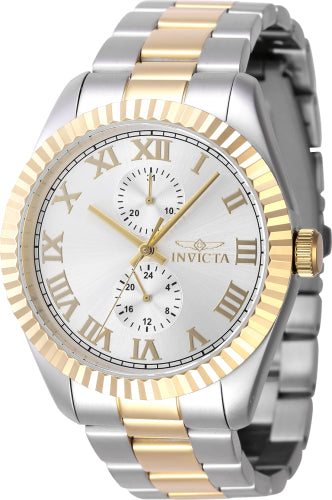 Invicta Men's 47426 Specialty Quartz Multifunction Silver Dial Watch - 43mm