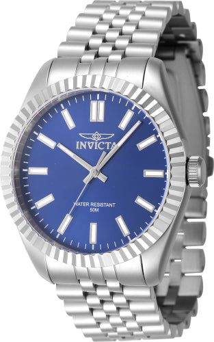 Invicta Men's 47481 Specialty Quartz 3 Hand Blue Dial Watch - 43mm