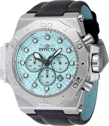 Invicta Men's 47529 Akula Quartz Chronograph Turquoise Dial Watch - 58mm