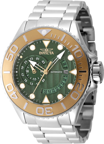 Invicta Men's 47544 Grand Diver Automatic Multifunction Dark Green Dial Watch - 52mm