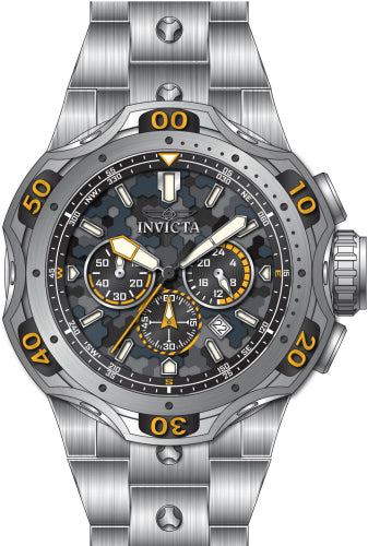 Invicta Men's 47756 Venom Quartz Chronograph Black Dial Watch – Vach Cittoni men's fragrance, grooming, or leather accessory