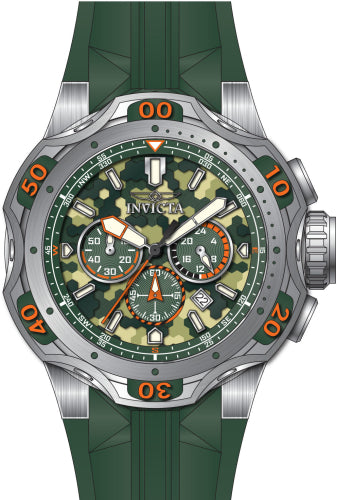 Invicta Men's 47759 Venom Quartz Chronograph Green, Light Green Dial Watch – Vach Cittoni men's fragrance, grooming, or leather accessory