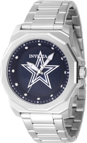 Invicta Men's 47920 NFL Dallas Cowboys Quartz 3 Hand Blue Dial Watch - 42mm