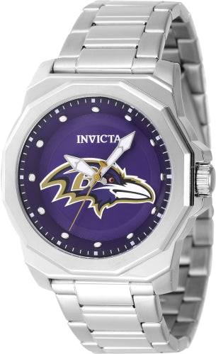 Invicta Men's 47927 NFL Baltimore Ravens Quartz 3 Hand Blue Dial Watch - 42mm