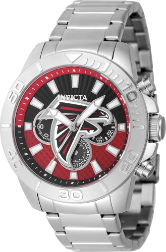 Invicta Men's 47946 NFL Dallas Cowboys Quartz Multifunction Red, Black Dial Watch - 45mm