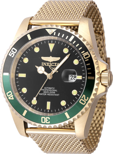 Invicta Men's 47967 Pro Diver Automatic 3 Hand Black Dial Watch - 47mm