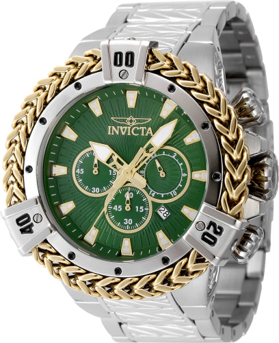 Invicta Men's 48155 Bolt Quartz Chronograph Green Dial Watch – Vach Cittoni men's fragrance, grooming, or leather accessory