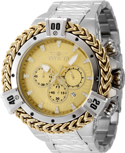 Invicta Men's 48157 Bolt Quartz Chronograph Gold Dial Watch – Vach Cittoni men's fragrance, grooming, or leather accessory