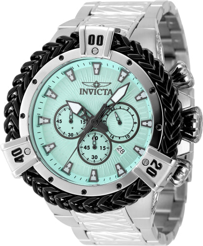Invicta Men's 48159 Bolt Quartz Chronograph Turquoise Dial Watch – Vach Cittoni men's fragrance, grooming, or leather accessory
