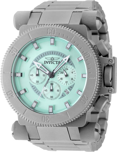 Invicta Men's 48220 Coalition Forces Quartz Chronograph Turquoise Dial Watch – Vach Cittoni men's fragrance, grooming, or leather accessory