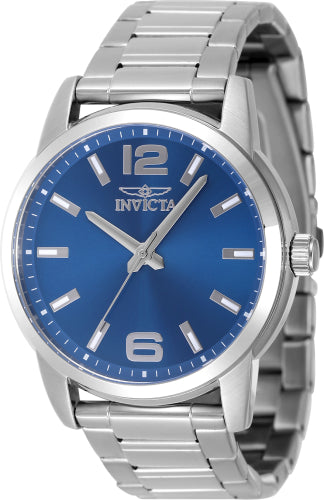 Invicta Men's 48490 Celestial Quartz 3 Hand Blue Dial Watch – Vach Cittoni men's fragrance, grooming, or leather accessory