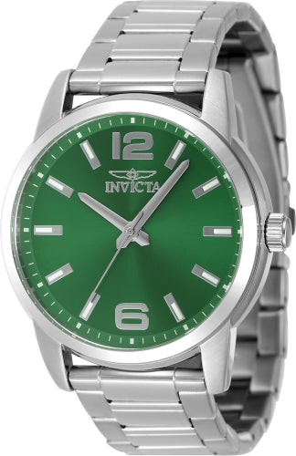 Invicta Men's 48494 Celestial Quartz 3 Hand Green Dial Watch – Vach Cittoni men's fragrance, grooming, or leather accessory