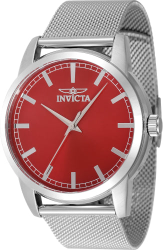 Invicta Men's 48509 Celestial Quartz 3 Hand Red Dial Watch – Vach Cittoni men's fragrance, grooming, or leather accessory