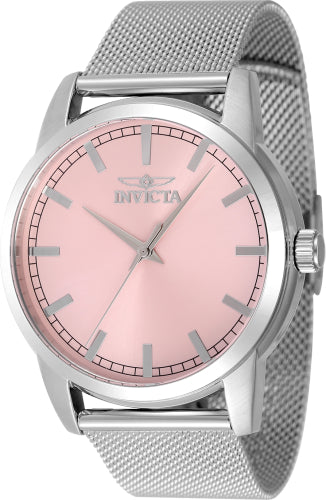 Invicta Men's 48510 Celestial Quartz 3 Hand Pink Dial Watch – Vach Cittoni men's fragrance, grooming, or leather accessory