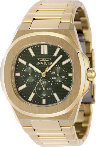 Invicta Men's 48523 Speedway Quartz Chronograph Green Dial Watch – Vach Cittoni men's fragrance, grooming, or leather accessory