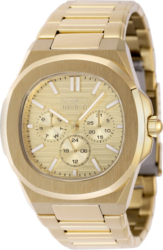 Invicta Men's 48525 Speedway Quartz Chronograph Gold Dial Watch – Vach Cittoni men's fragrance, grooming, or leather accessory