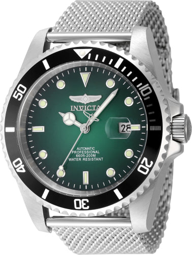 Invicta Men's 48630 Pro Diver Automatic 3 Hand Green Dial Watch – Vach Cittoni men's fragrance, grooming, or leather accessory