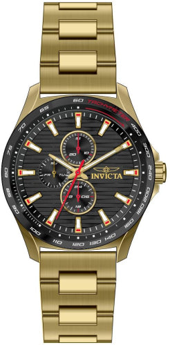Invicta Men's 48871 Invicta Racing Quartz Chronograph Black Dial Watch – Vach Cittoni men's fragrance, grooming, or leather accessory