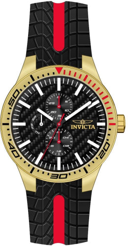 Invicta Men's 48872 Invicta Racing Quartz Multifunction Black Dial Watch – Vach Cittoni men's fragrance, grooming, or leather accessory