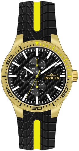 Invicta Men's 48873 Invicta Racing Quartz 3 Hand Black Dial Watch – Vach Cittoni men's fragrance, grooming, or leather accessory