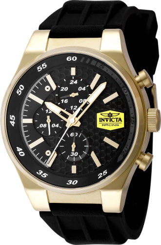 Invicta Men's 48875 Invicta Racing Quartz Chronograph Black Dial Watch – Vach Cittoni men's fragrance, grooming, or leather accessory
